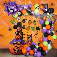 Halloween Party Decoration Balloon Combo Skull Pumpkin